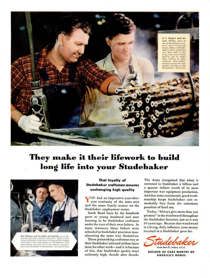 1946 Studebaker Auto Advertising